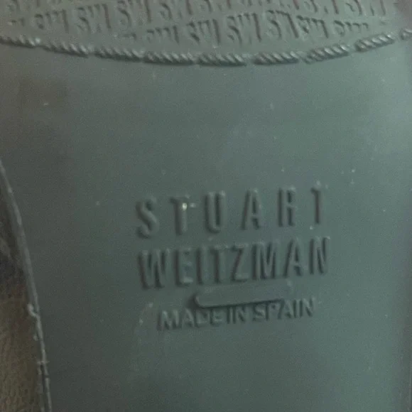 NEW in Box Stuart Weitzman Highway Black Over the Knee Boots - Picture 7 of 10